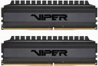 ram patriot memory viper 4 blackout 16 gb (8 gb x 2 pcs) ddr4 3000 mhz dimm cl16 pv416g300c6k logo