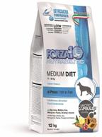 dry dog ​​food forza10 diet, hypoallergenic, fish 1 pack. x 1 pc. x 12 kg (for medium breeds) logo