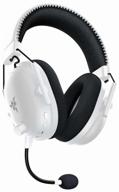 razer blackshark v2 pro wireless computer headset, white logo