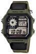 wrist watch casio ae-1200whb-3b logo
