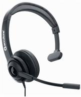 computer headset accutone um210, black логотип