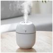 humidifier, desktop diffuser with rgb backlight (white) / humidifier for home / automatic humidifier / humidifier logo
