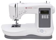 🧵 singer confidence 7640 q sewing machine - white/grey: the perfect blend of style and performance логотип