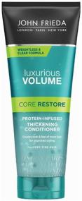 img 4 attached to John Frieda кондиционер Luxurious Volume Core Restore Protein-Infused, 250 мл