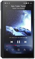 fiio m11s portable hi-fi player, black logo