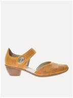 mary jane rieker shoes, size 40, yellow (68) logo