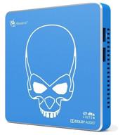 beelink gt-king pro wifi 6 tv box, blue logo