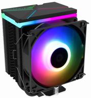 cooler for id-cooling se-914-xt argb processor, black/black/argb логотип