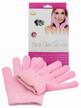 cosmetic gloves, moisturizing gel spa gloves logo