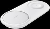 🔌 efficient wireless charging station: samsung ep-p5200 in sleek white design logo