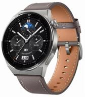 smartwatch huawei watch gt 3 pro 46mm nfc ru, gray logo
