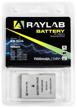 battery raylab rl-enel14 1100mah (for nikon d3200, d3300, d3400, d5100, d5300, d5500) logo