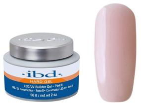 img 4 attached to IBD gel LED/UV Builder Gel constructing camouflage, 56 ml, pink II