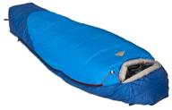 🏔️ blue alexika mountain scout sleeping bag with left-side zipper logo