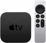 set-top box apple tv 4k 32gb, 2021, black логотип