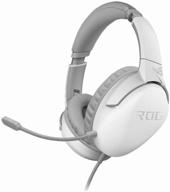 computer headset asus rog strix go core, moonlight white logo