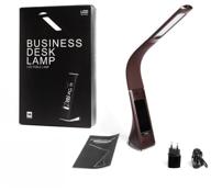 lamp touch flexible desk lamp office led with anti-reflective coating business desk lamp (black) logo
