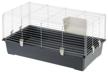 cage for rodents, rabbits ferplast rabbit 100 new 95x57x46 cm 95 cm 57 cm 46 cm black logo