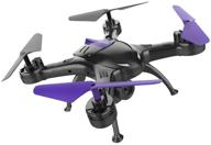 quadrocopter hiper falcon x fpv, black/purple logo