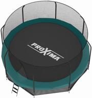 frame trampoline proxima premium 12ft (366 cm) 366x366x230 cm, green logo
