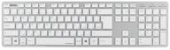 keyboard hama rossano white-silver usb logo