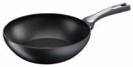 wok pan tefal expertise c6201972, diameter 28 cm logo