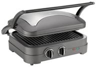 grill cuisinart gr47e, grey логотип