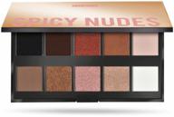 pupa палетка теней makeup stories palette 001 spicy nudes логотип