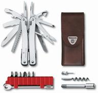 мультитул victorinox swisstool spirit x plus ratchet 3.0236. l логотип