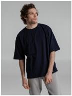 oversized t-shirt slope, dark blue, size xs/s logo