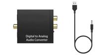аудио конвертер цифровой в аналоговый (без оптического кабеля) логотип
