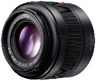 lens panasonic 25mm f/1.4 asph lumix g leica dg summilux (h-xa025e), black логотип