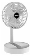 desktop fan with 3 gears (white) / portable fan for home and office / fan with built-in battery / folding fan logo