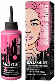 img 4 attached to BAD GIRL Direct action dye Pastel, Sugar Baby, 150 ml, 150 g