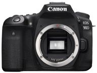 камера canon eos 90d, корпусный, черный. логотип