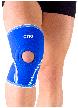 orto knee brace nkn 209, size m, blue logo