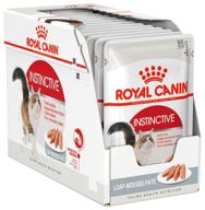влажный корм для кошек royal canin instinctive, мясное ассорти 12 шт. х 85 г (паштет) логотип