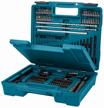 tool kit makita e-06270, 212 pcs, blue logo