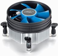 💨 enhance your cpu cooling performance with deepcool theta 21 pwm cooler in silver/black/blue logo