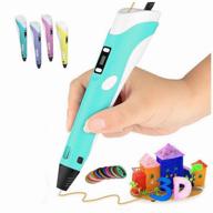 🎨 3d pen pan 2: next-gen blue 3d pen with display – unleash your creative imagination логотип