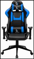 gaming chair gamelab penta, upholstery: imitation leather, color: blue logo