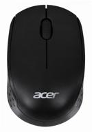 беспроводная компактная мышь acer omr020, черный логотип