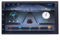 the automaton is universal on the car 2din, caraudio crd-7001a, android 11, touchscreen 7 inches, 2 32gb, bluetooth, aux, usb, wi-fi, gps navigator. logo