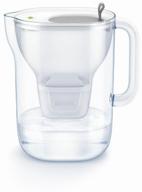 фильтр кувшин brita style xl mx+ 3.6 л бело-серый логотип