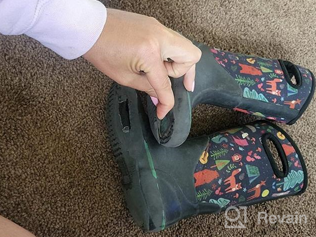 img 1 attached to All-Weather MudBoots for Kids - Keep Your Little Ones Warm and Dry with LONECONE's Insulating Neoprene Boots review by Ryan Mosqueda