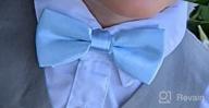 img 1 attached to Enhance Boys' Style with Our Solid Pre-Tied Adjustable Bow Tie for Wedding Party Dress Up review by Ronald Wheeler