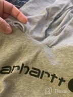img 1 attached to 👕 Carhartt Boys' Long Sleeve Hooded Tee review by Chris Maurer
