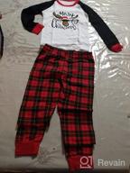 img 1 attached to 👨 Boys' Clothing: Family Matching Christmas Pajamas and Sleepwear Sets review by Chad Fox