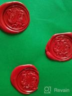 img 1 attached to Envelope Sealing Wax Seal Sticks For Mini Glue Gun, Pack Of 16 In Red review by Keize Barraza