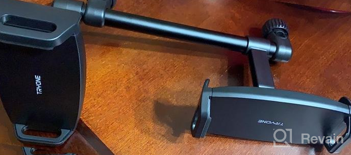 img 1 attached to Secure Tablet Mount For Kids - Compatible With 4.7-12.9" Devices Like IPad, Kindle Fire HD & Switch Lite review by Fernando Beck